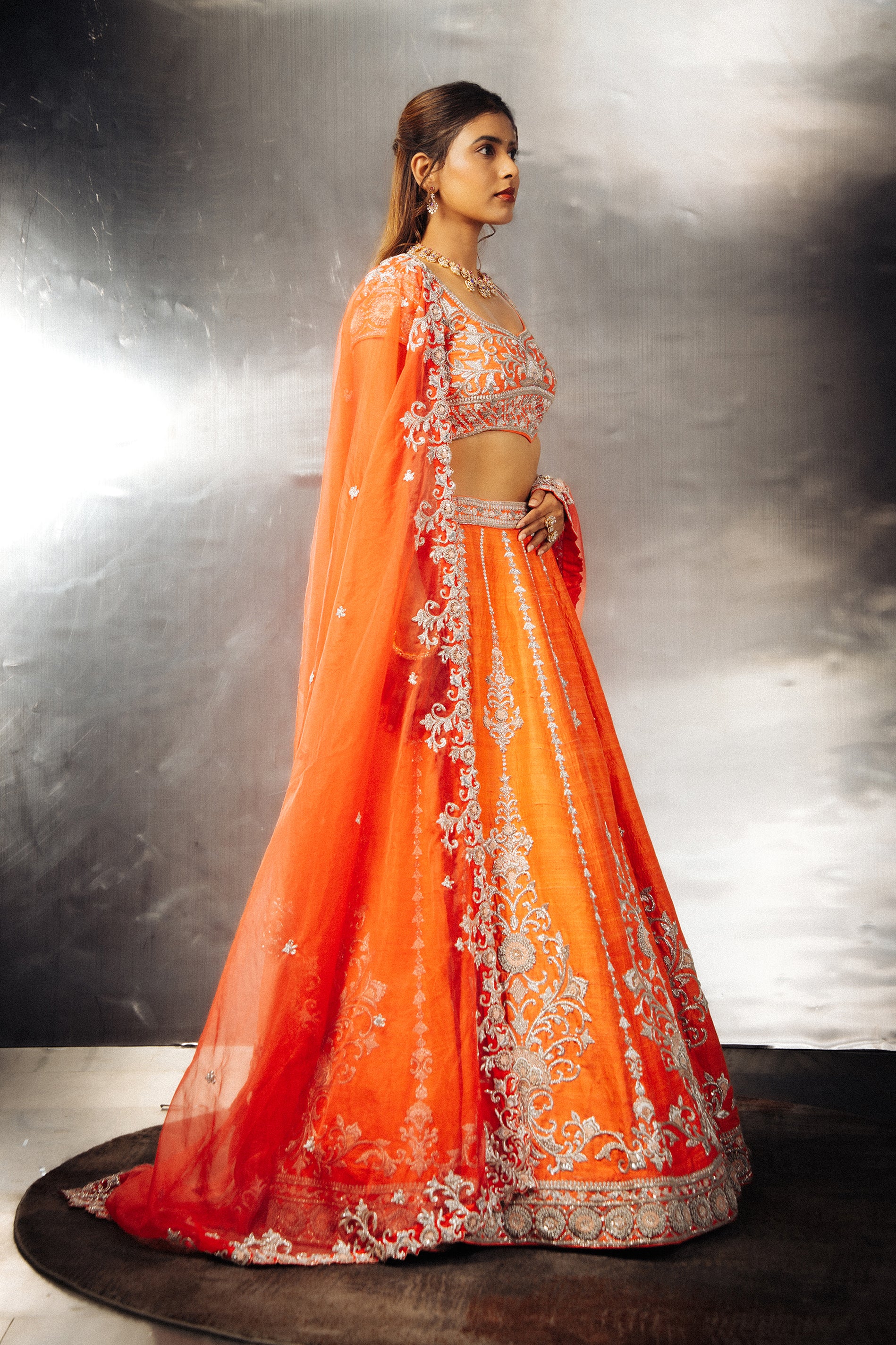 Eclat Lehenga Side