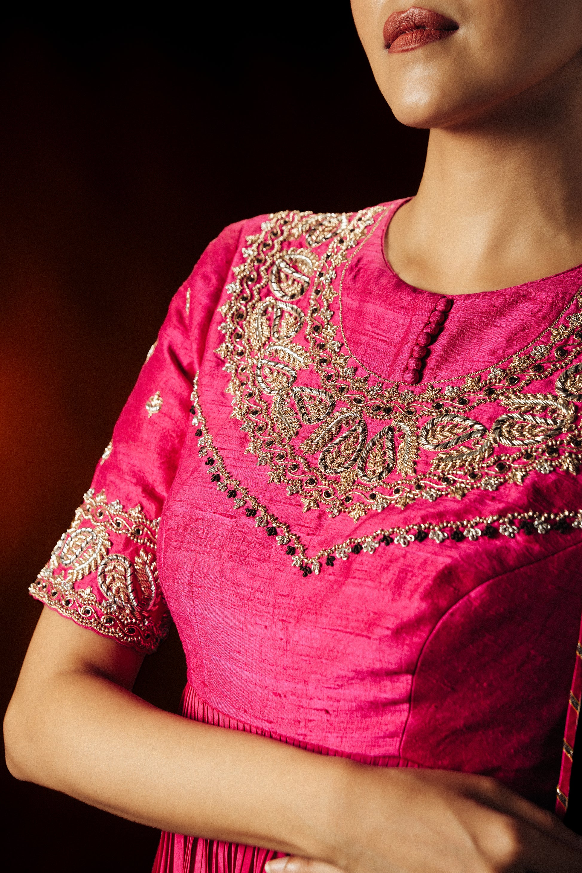 Floraison Anarkali Details