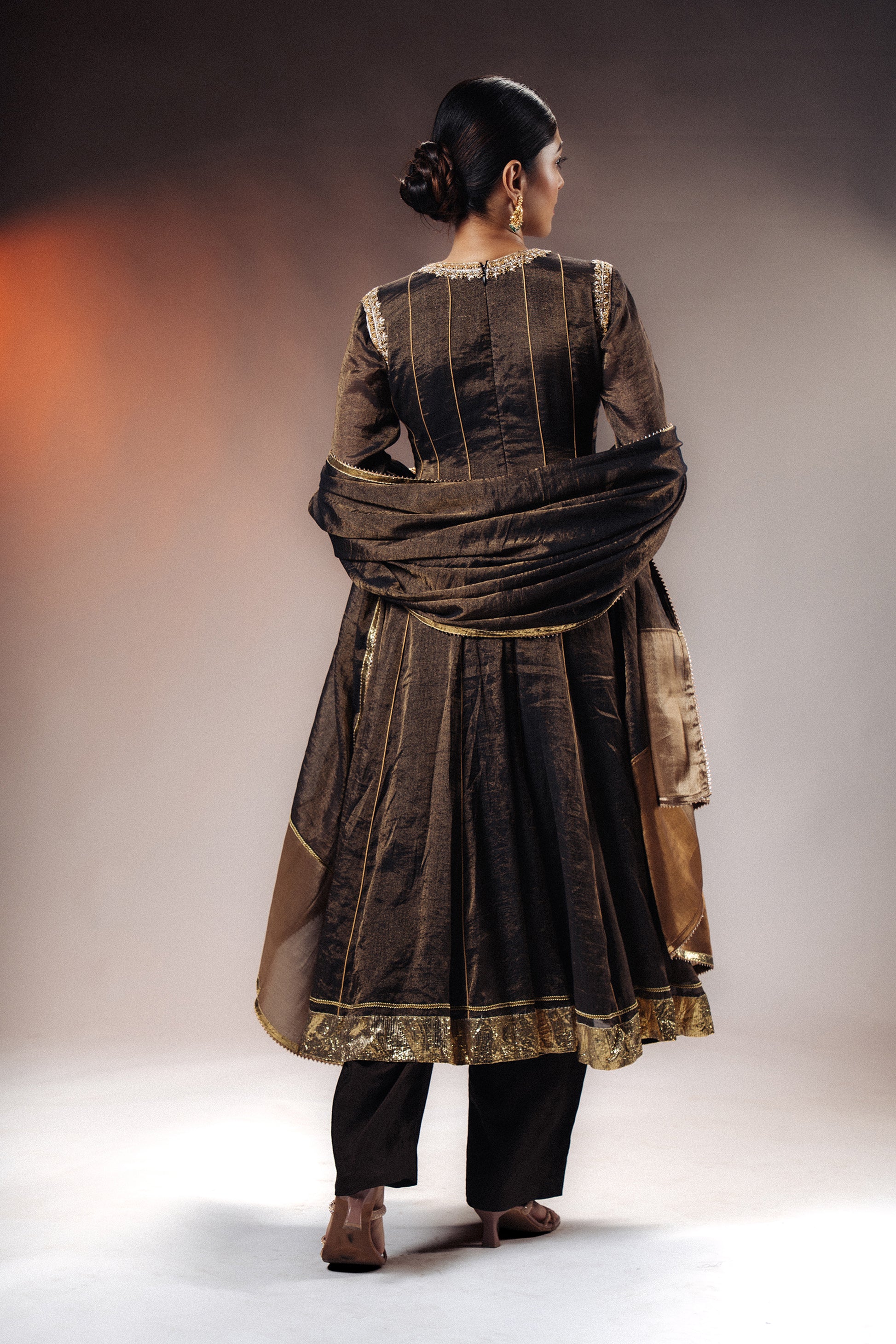 Noctvale Anarkali Back