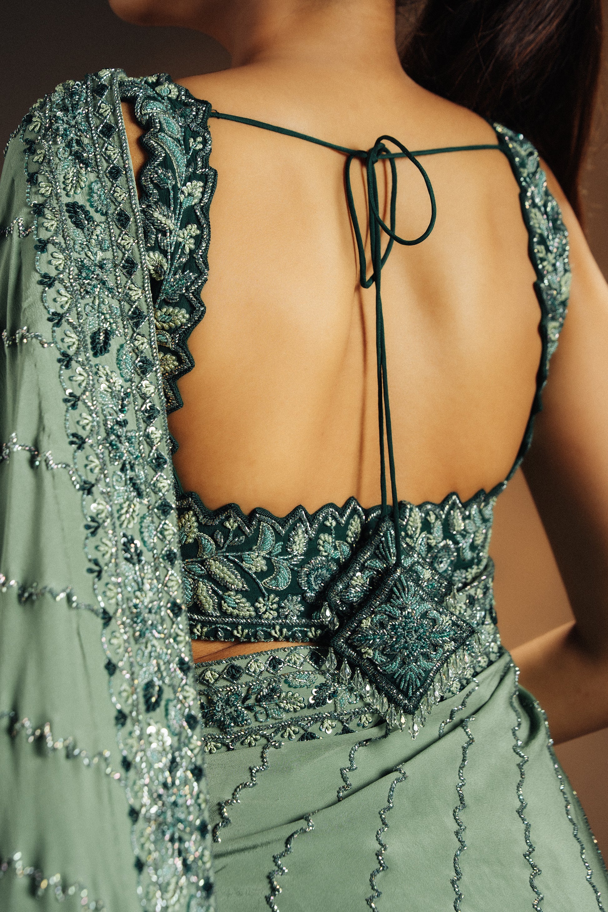 Elara Draped Saree Details 2