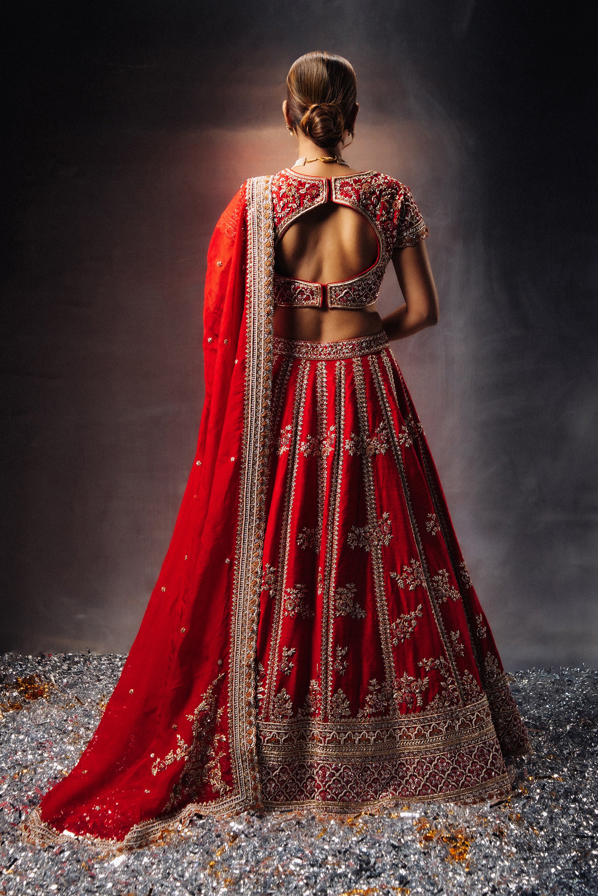 Eternalle Lehenga Back