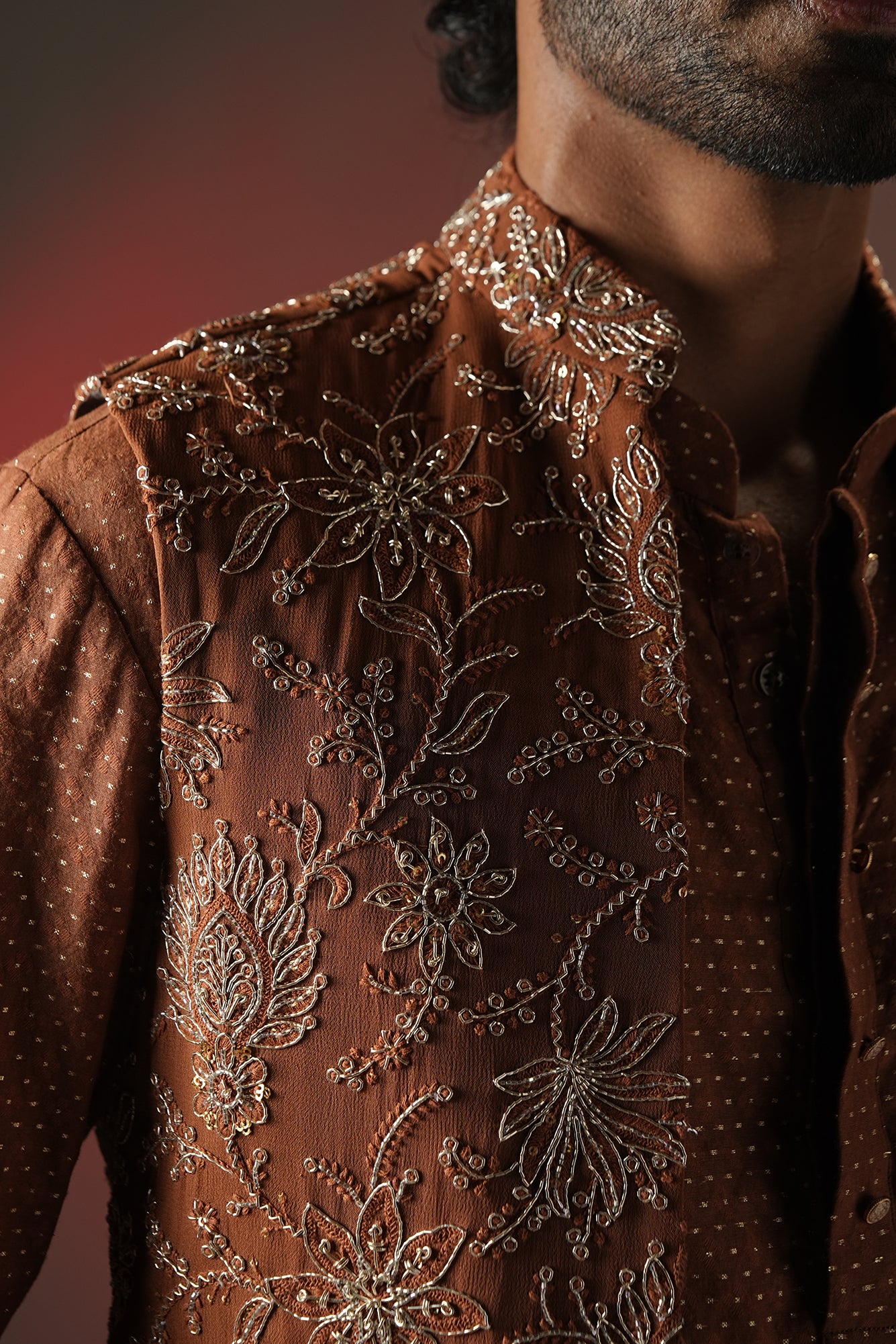 Terrene Overcoat Kurta Details 2