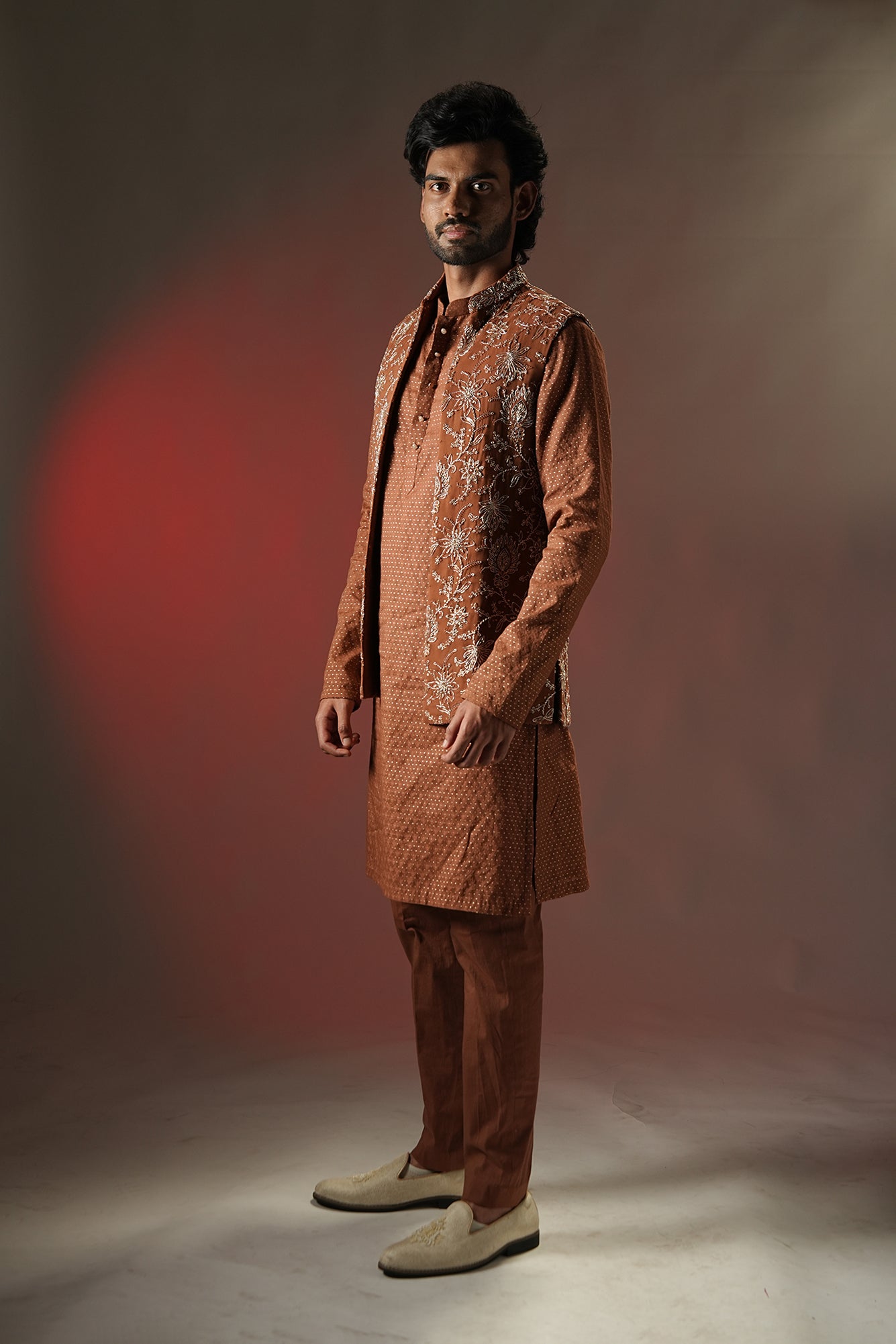 Terrene Overcoat Kurta Side